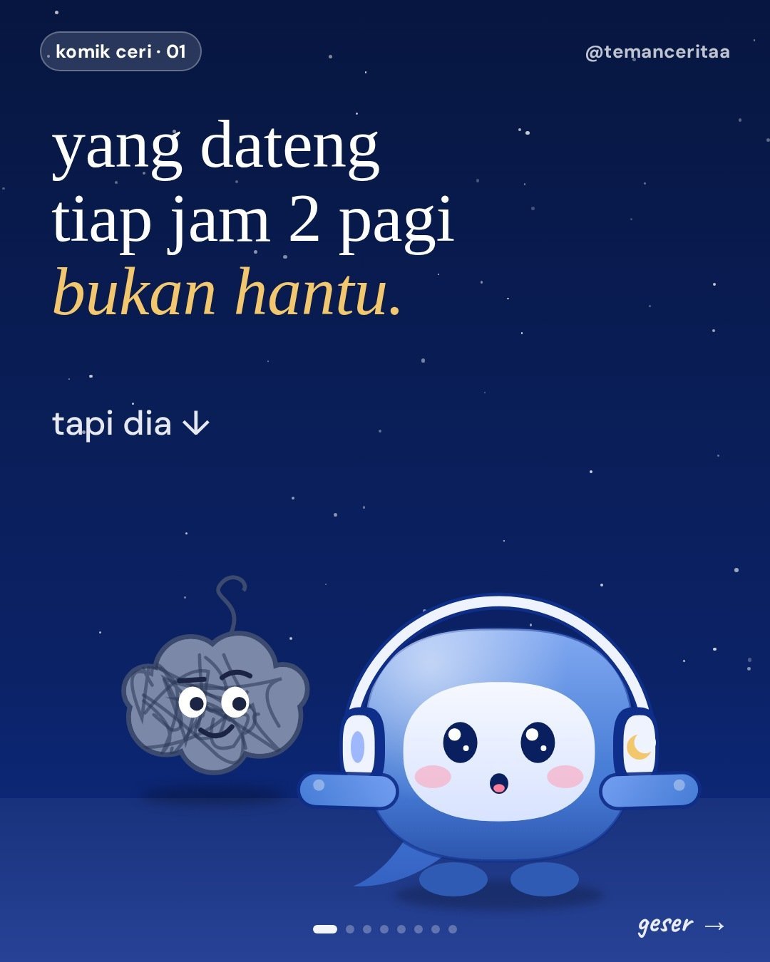 Kenalin, Si Ruwet: yang dateng tiap jam 2 pagi